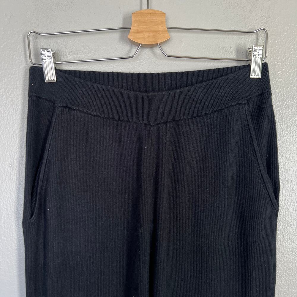 Favorite Daughter Pants Women's Sz M Black Trousers Flare Leg Classic Minimalist - Picture 4 of 12